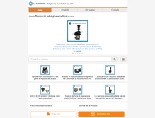 Tablet Screenshot of italian.pneumatic-equipments.com